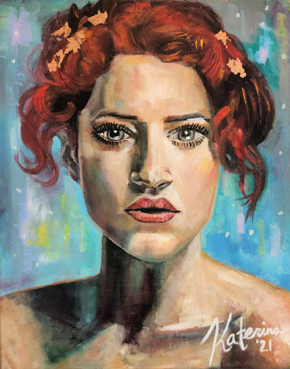 "Radiance" Original Oil Painting on Stretched Canvas