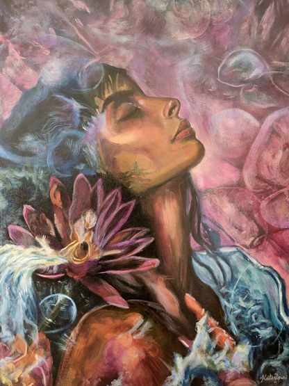 "Awaken" Original Oil Painting on Stretched Canvas