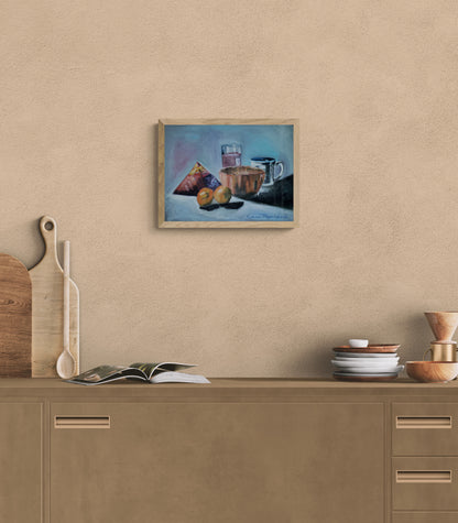 Tea, Treasure, and Tangerines - Canvas Print