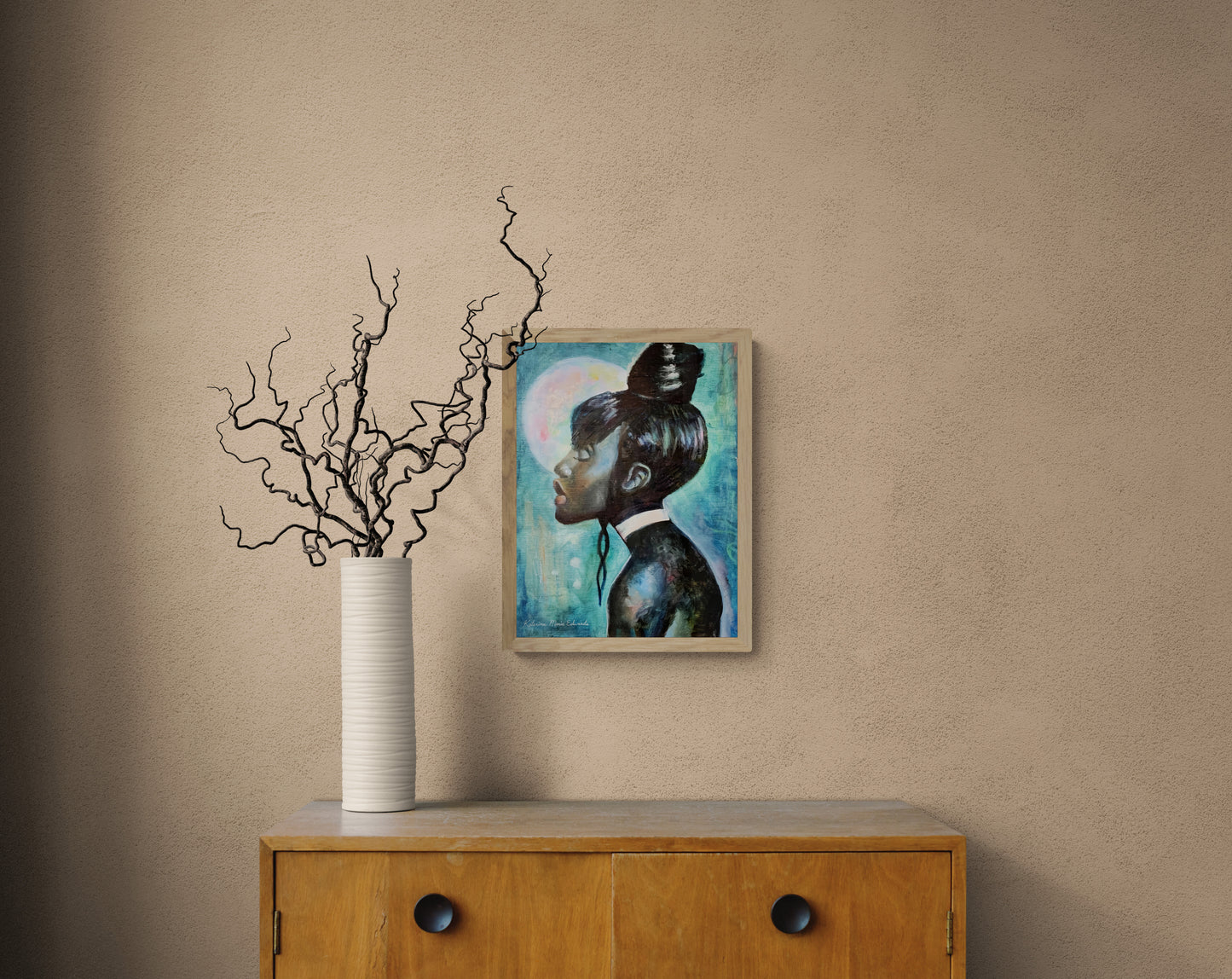 Daughter of the Moon - Canvas Print