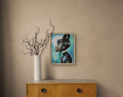 Daughter of the Moon - Canvas Print