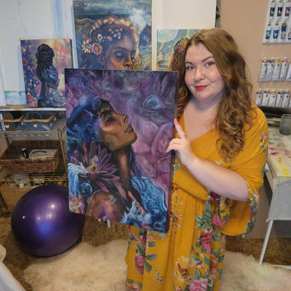 "Awaken" Original Oil Painting on Stretched Canvas