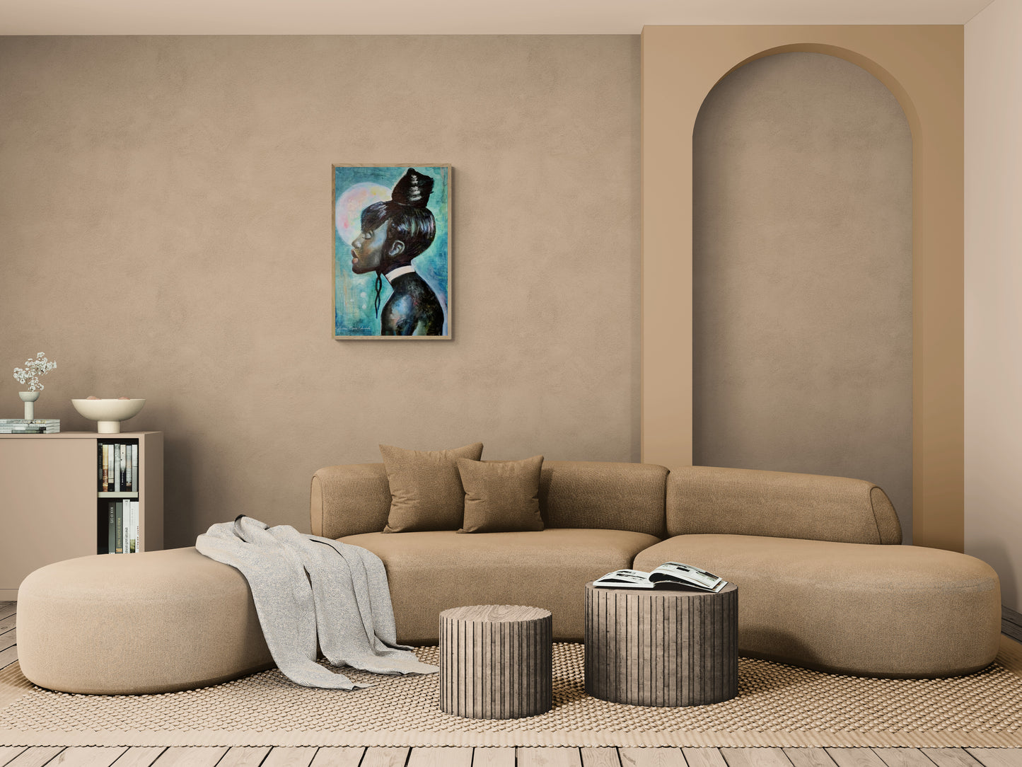 Daughter of the Moon - Canvas Print