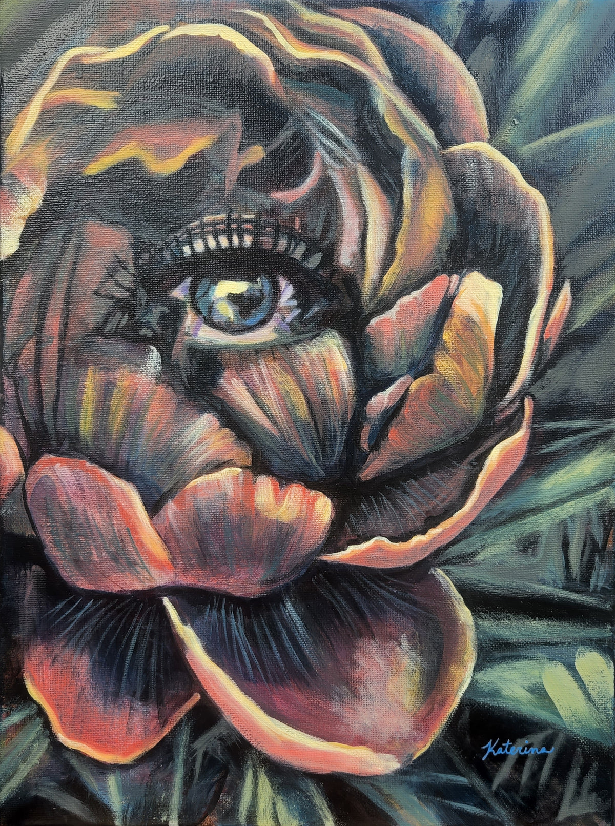 "Bloom" Original Oil Painting on Stretched Canvas