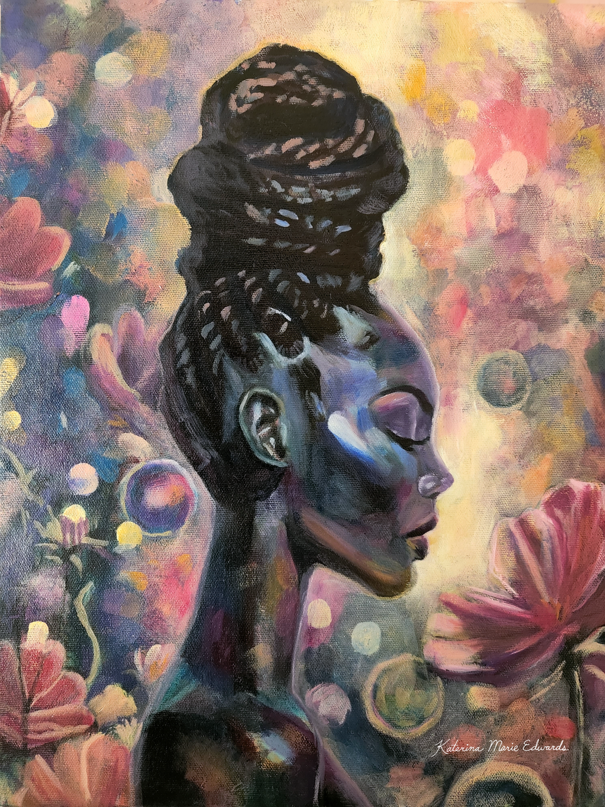 "Stillness" Original Oil Painting on Stretched Canvas