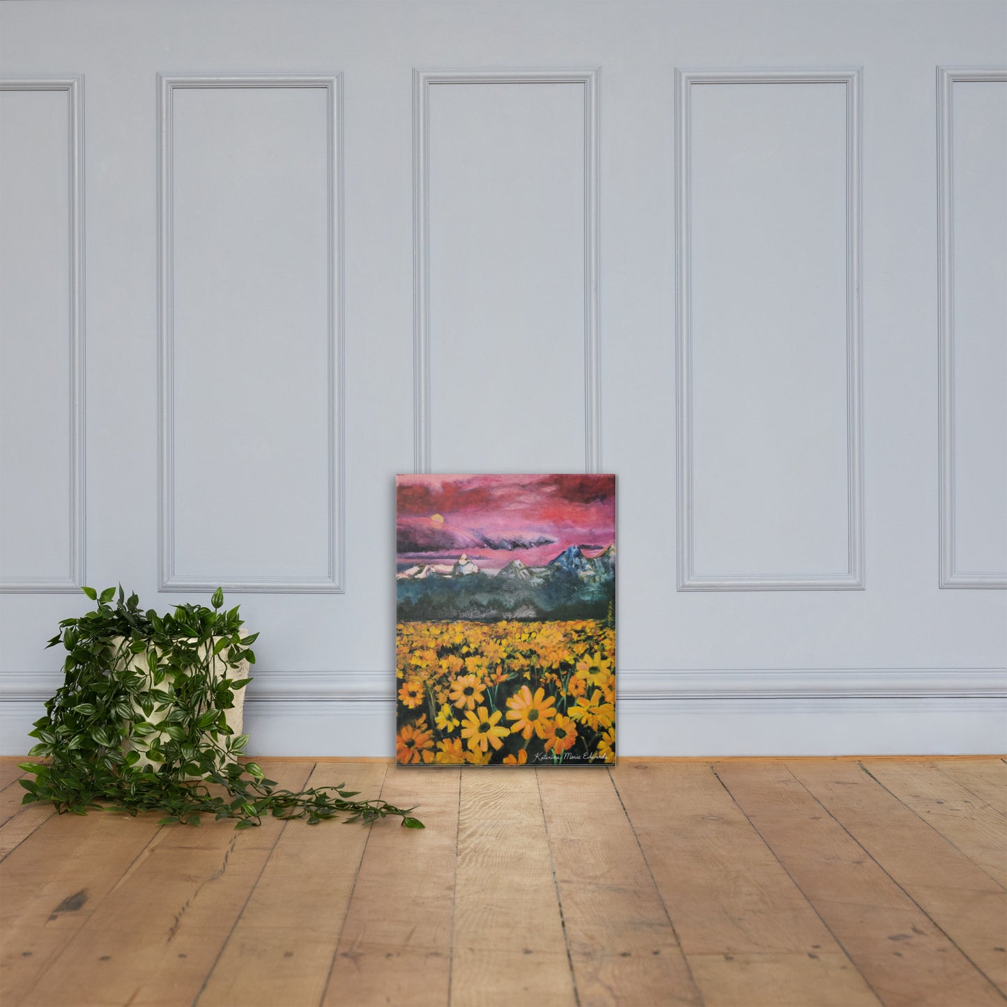 Sunshine Fields - Canvas Print