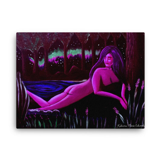 Moonlit Reverie - Canvas Print