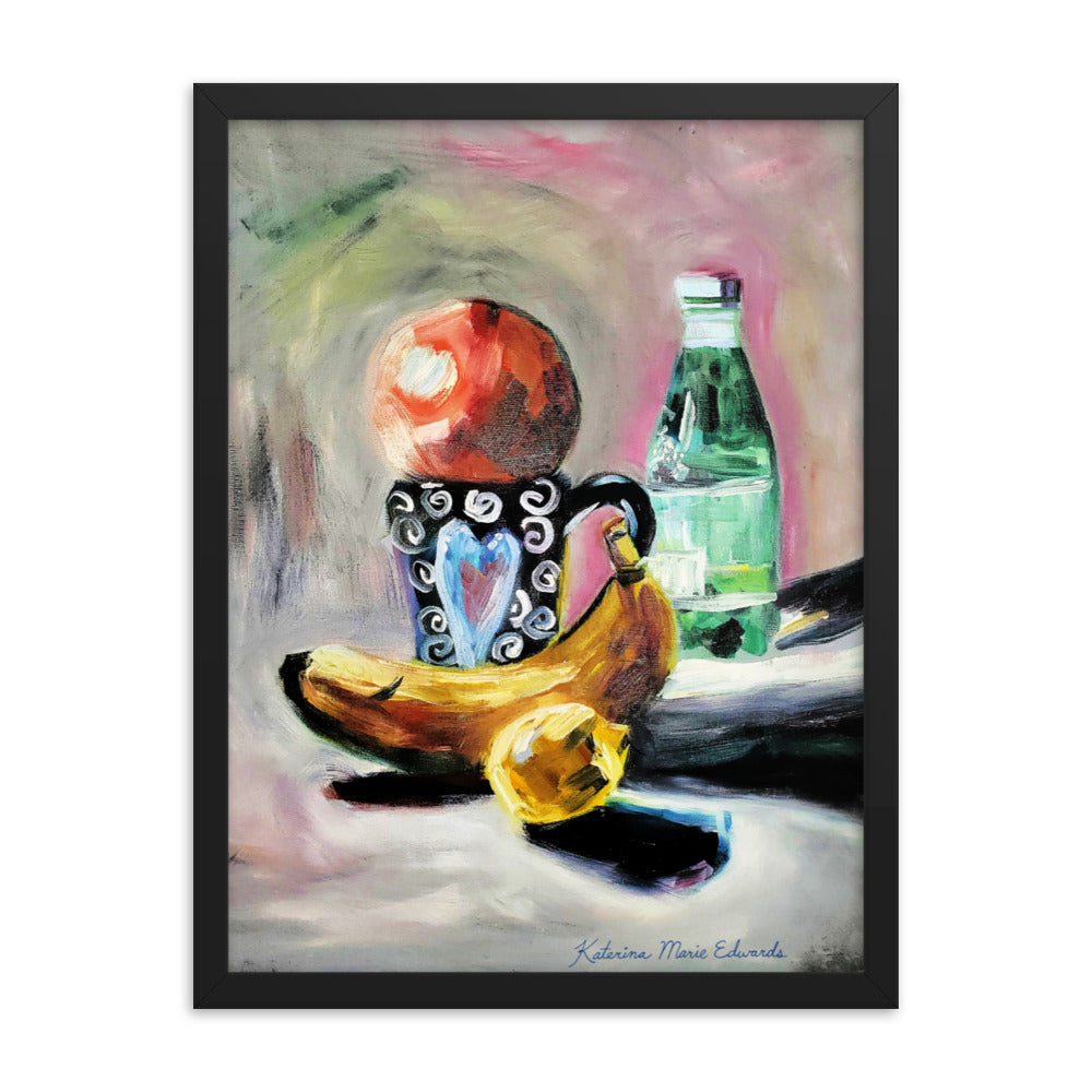 Cup of Love - Framed Print