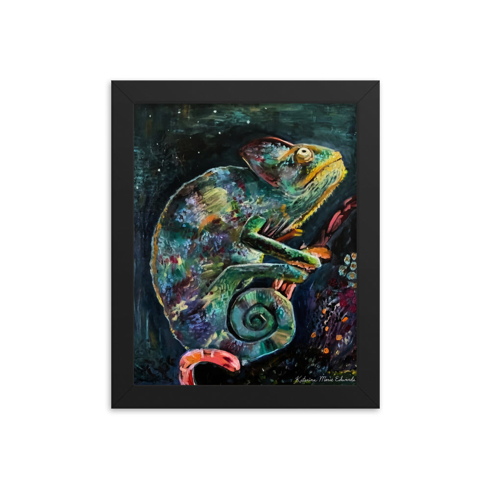 Chameleon - Framed Print