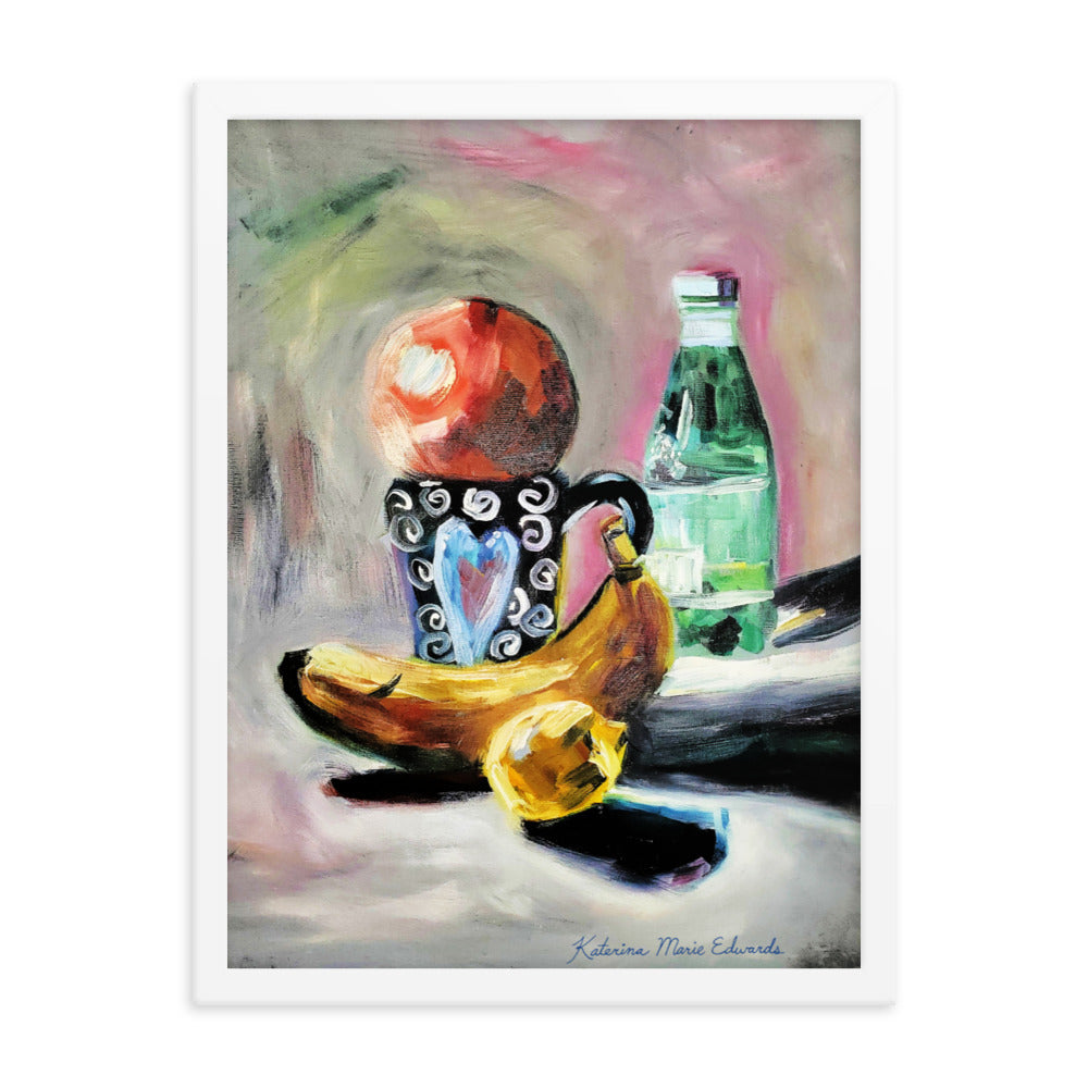 Cup of Love - Framed Print