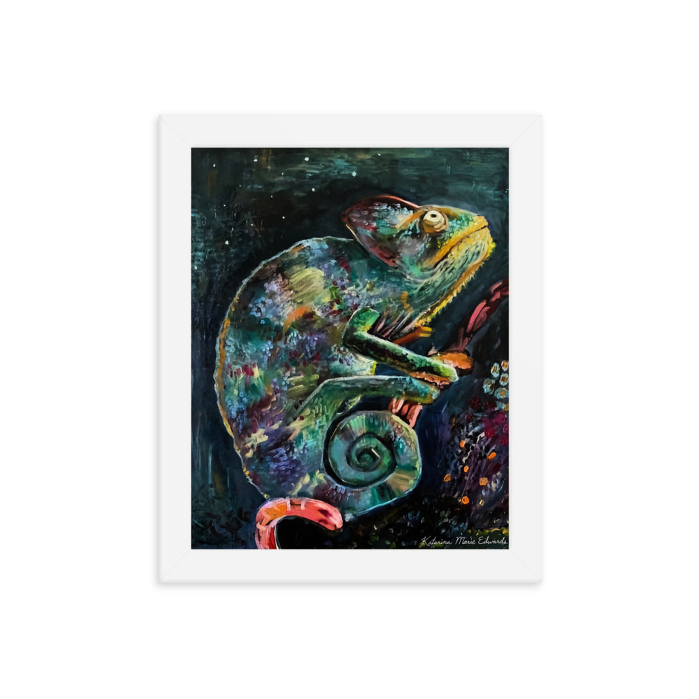 Chameleon - Framed Print