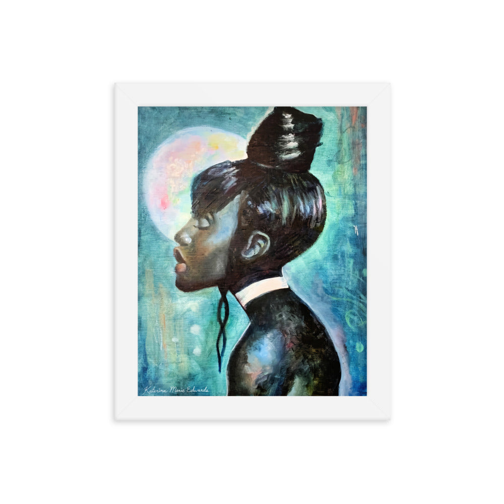 Nubian Queen - Framed Print